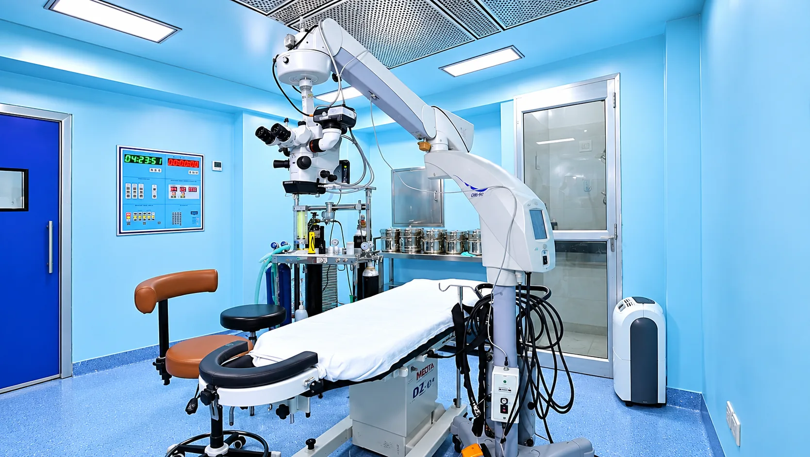 Clinical theatre at the hospital.